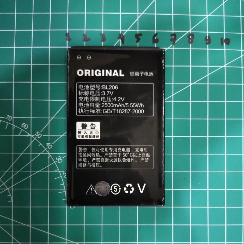 LEN BL210 / S820 / S650 / A766 / A536 , LEN BL222 / S660 , LEN  BL198 / S880 / S890 / A859 / A830 / A850 , LEN BL206 / A630T baterai battery mantap