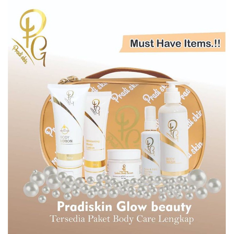 PAKET BADAN LENGKAP PRADISKIN GLOW
