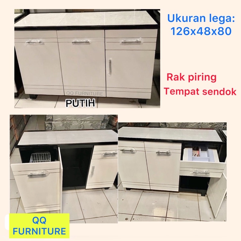 meja dapur bawah kitchen set bawah lemari dapur bawah rak piring lemari piring