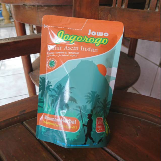 Kunyit Asam Bubuk Instan Cap JAMU JOWO JOGOROGO