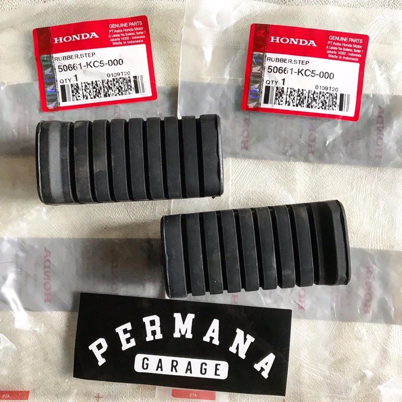 karet barstep depan honda win win 100 honda GL original ahm