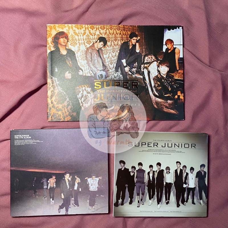Super Junior - BONAMANA Ver A, B, Repackage KORLIC (Album Only)
