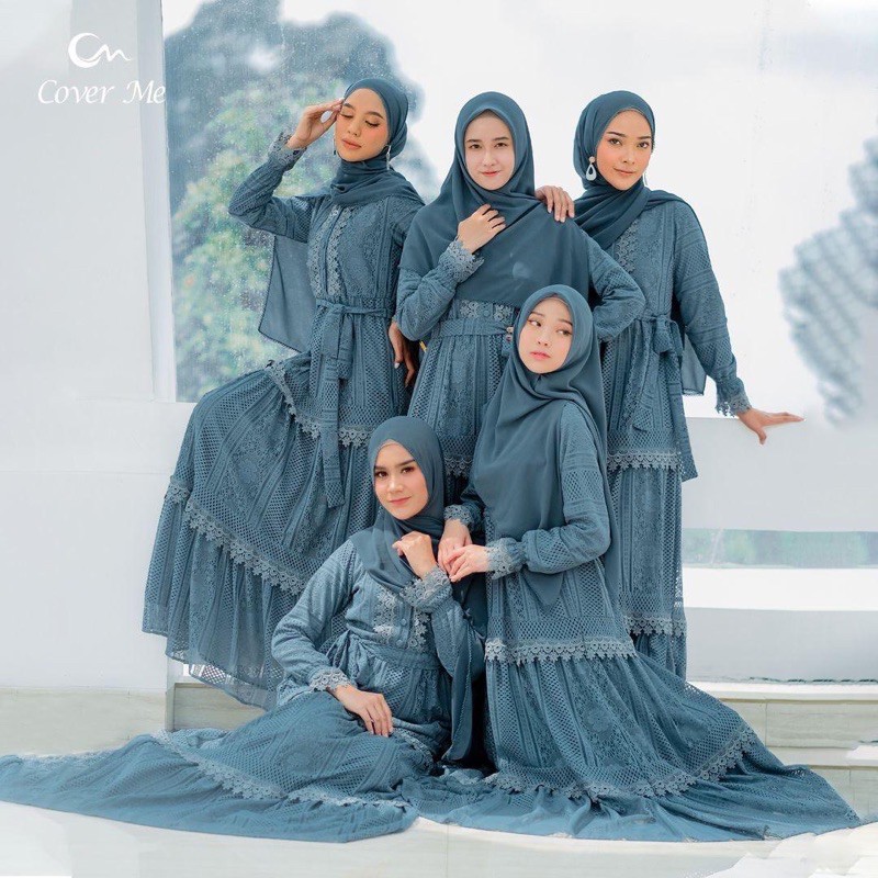 BEST SELLER Ready Stock Dress Cantik Alexandria Dress by Cover me id