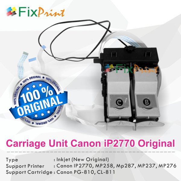 Carriage Unit Canon IP2770 mp258 mp287 mp237 MP276 New Original