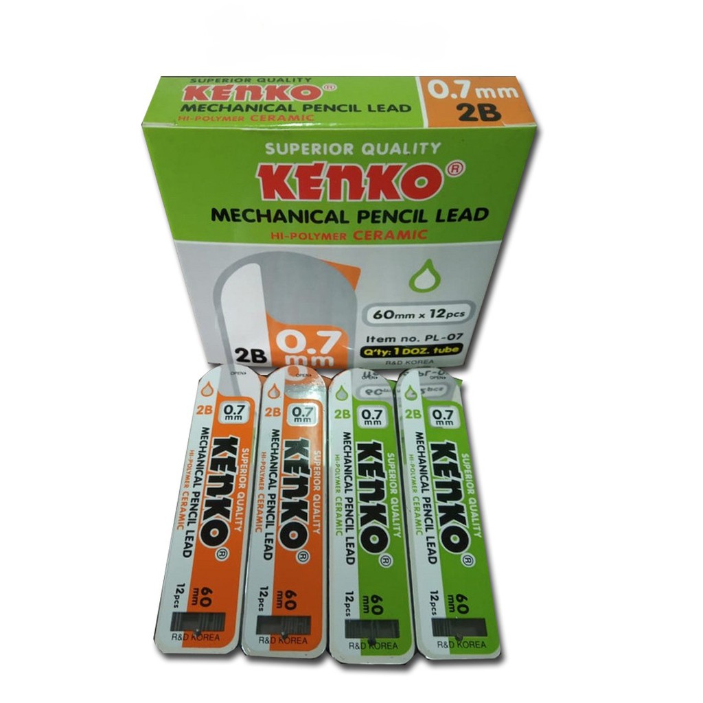 

Isi Pensil Mekanik Kenko PL-07 - Isi 12 Tube