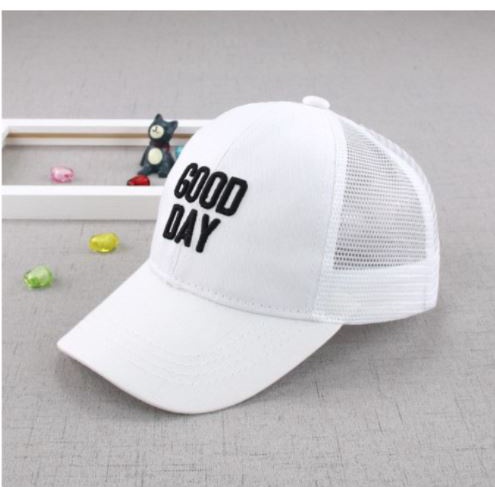 Hz TOPI FASHION ANAK UNISEX / TOPI CASUAL CAP HAT / TOPI BASEBALL JARING GOOD DAY