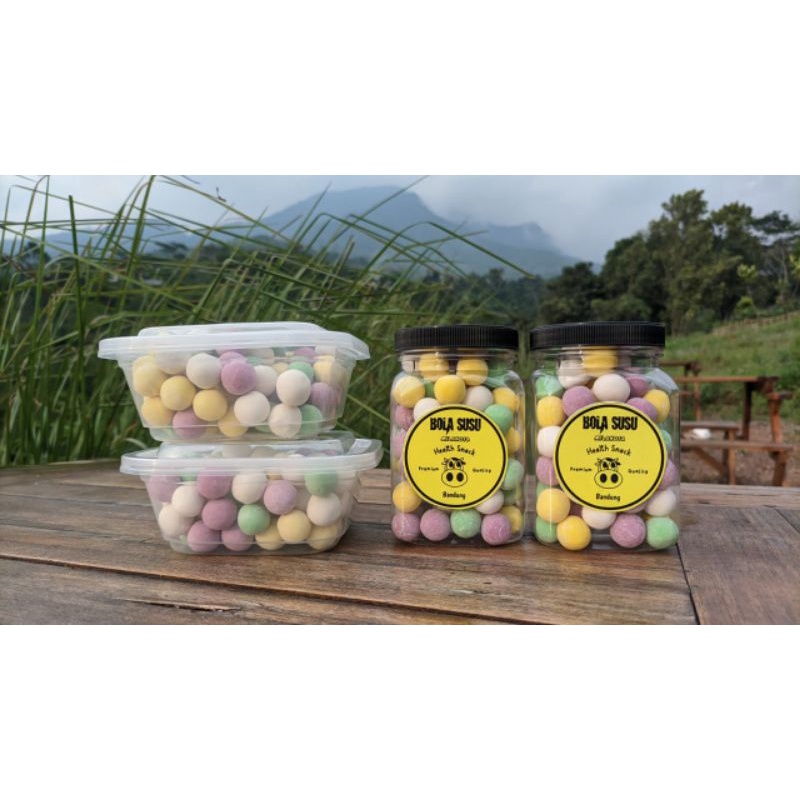 

Bola Susu warna warni quality premium 300gr