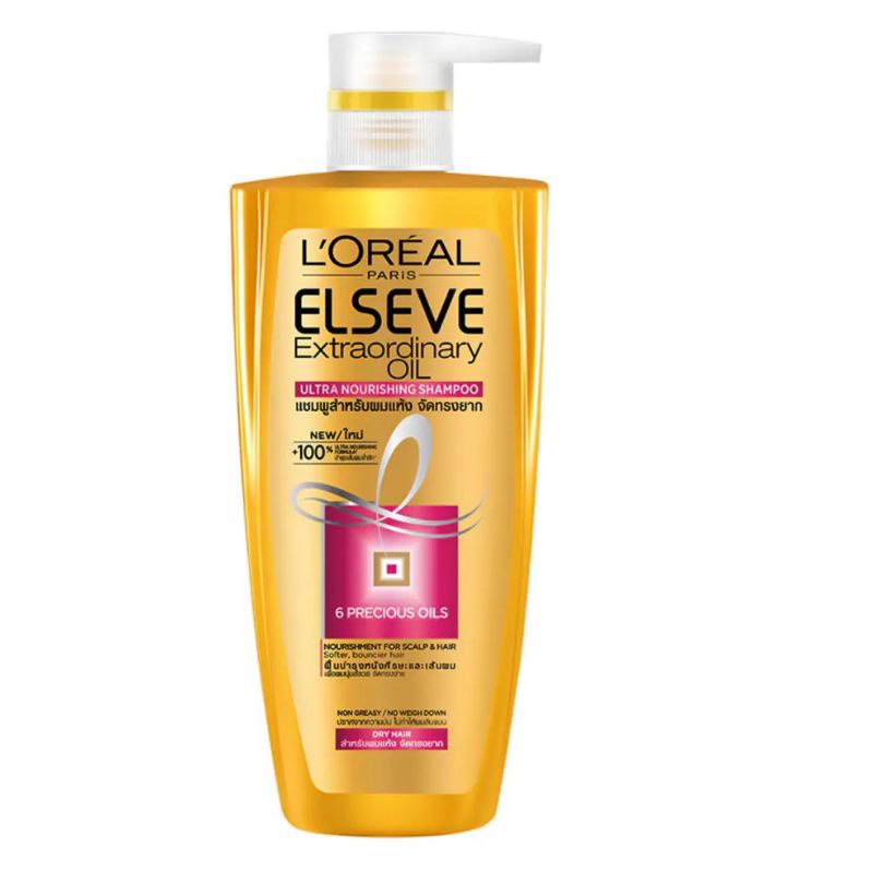 Loreal Paris Elseve Ultra Nourshing Shampoo 450ml Extraordinary Oil / Syampo Shampo