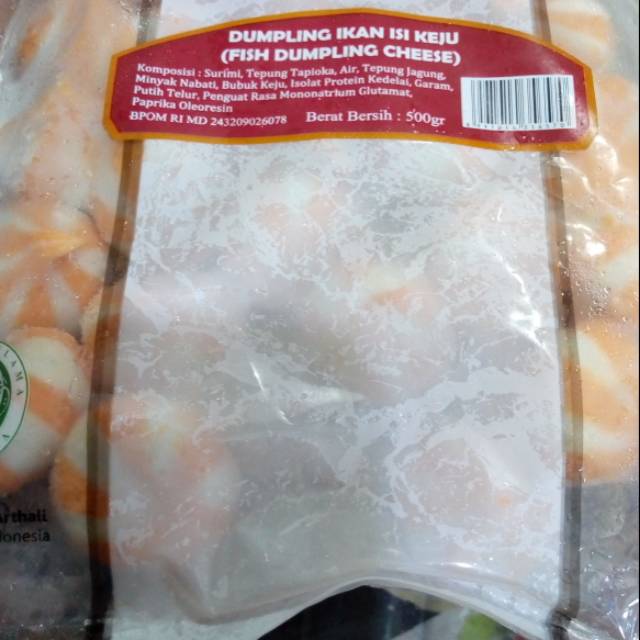 

dumpling ikan keju