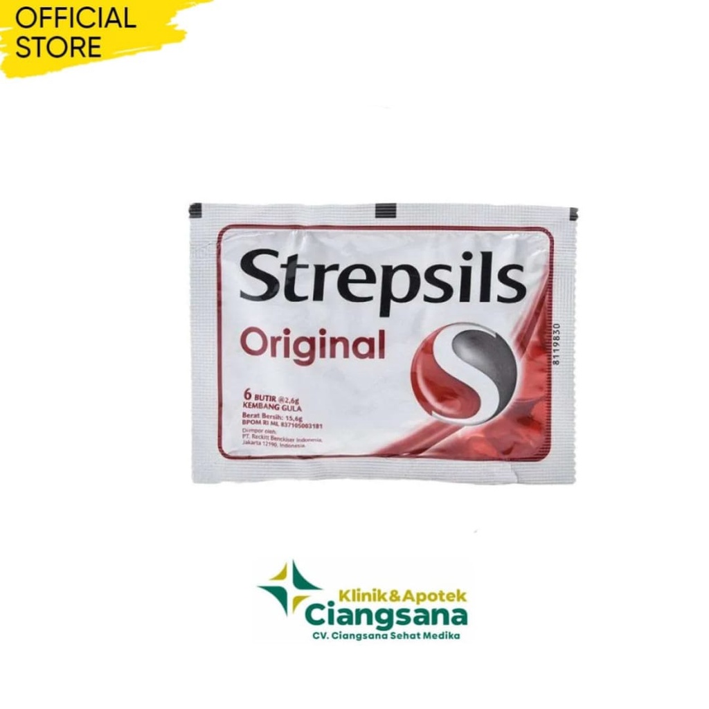 STREPSILS ORIGINAL SACHET ISI 6
