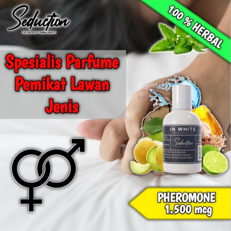 Seduction Parfume In White ( The Player Of Love ) Special Edition Tahan Lama 35 mili Parfume Khusus 