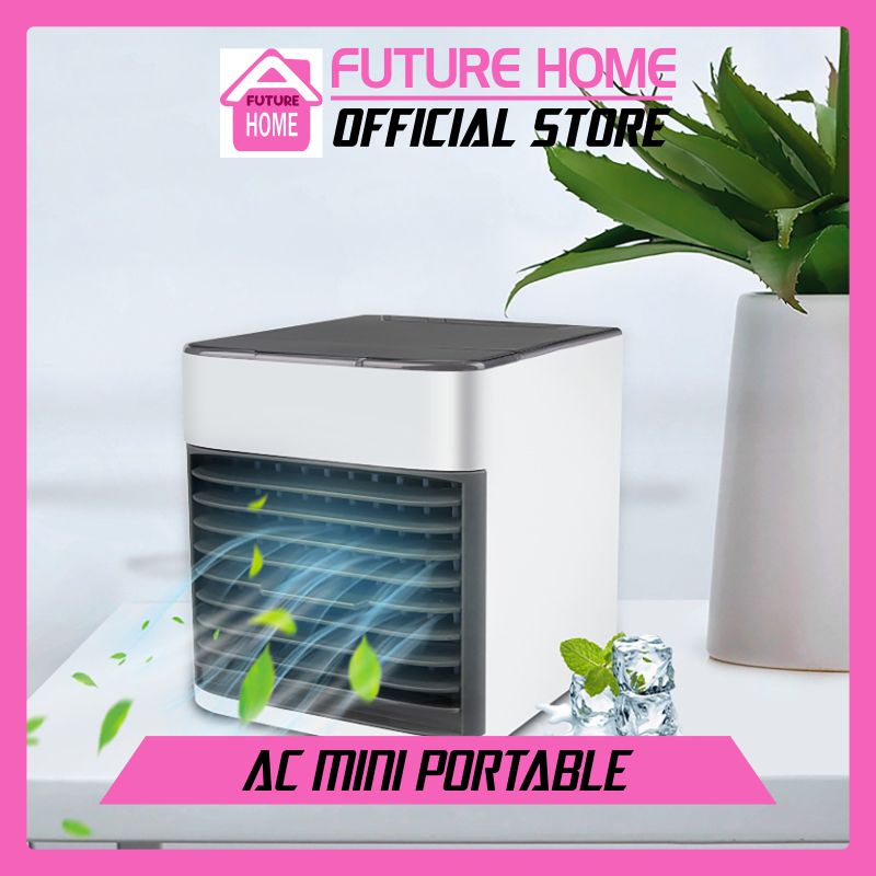 AC Mini portable AC USB praktis pendingin ruangan mini import Air Ultra 2X Cooling Power Air Cooler Kipas AC