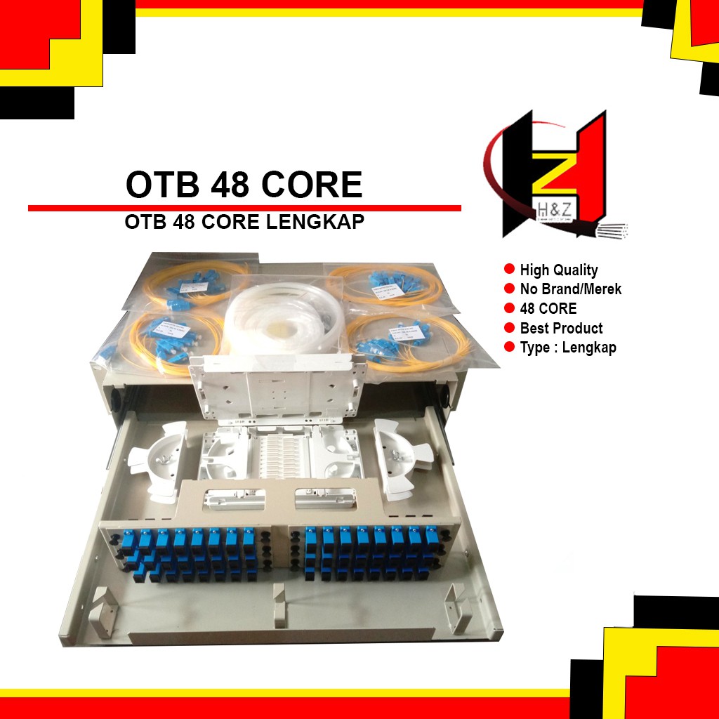 OTB 48 Core SC UPC LENGKAP / Roset 48 Core FTTH