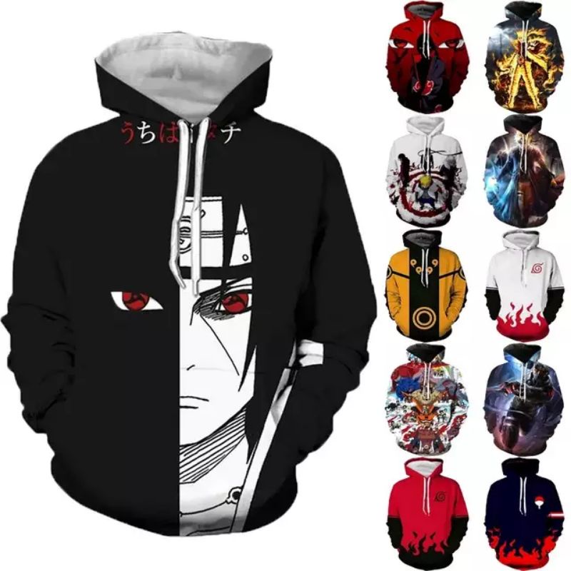 Jaket Hoodie Sweater Anime-Hoodie Cosplay Anime Pilihan+Jaket Hoodie Distro Anime