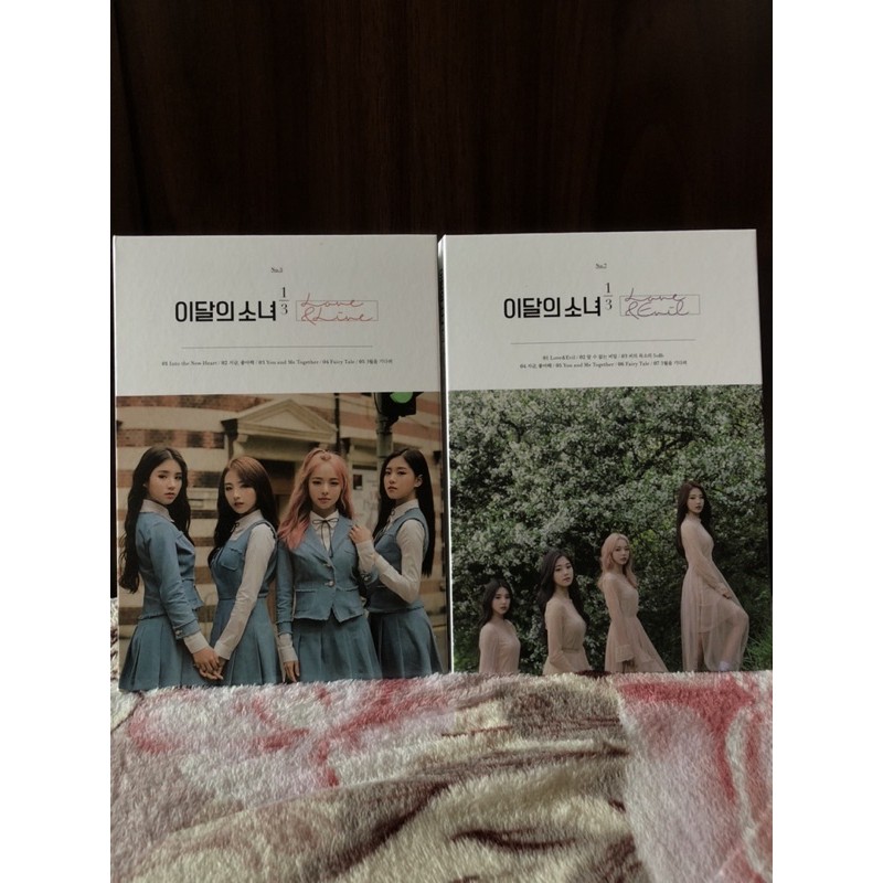 Loona Unit 1/3 Album Love & Live, Love & Evil (Read Description)