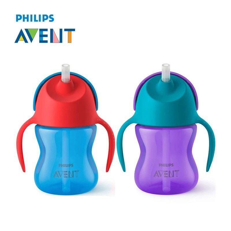 Avent -  Straw Cup 7oz Single Mixed 9m+ 200ml