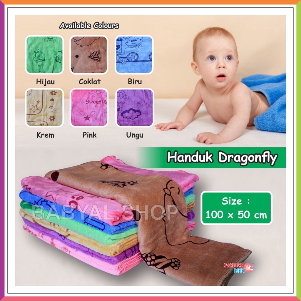 HANDUK DRAGONFLY TANGGUNG / BESAR HANDUK BAYI