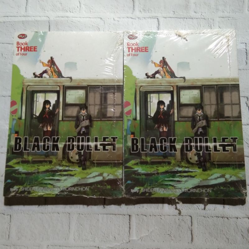 Komik black bullet cabutan nomor 3 shiden kanzaki manga comic m&c penerbit