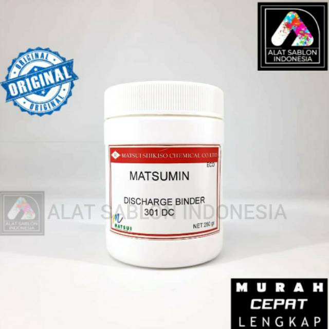 

RB MATSUI DISCHARGE BINDER 301 - DC 250GR ALAT SABLON
