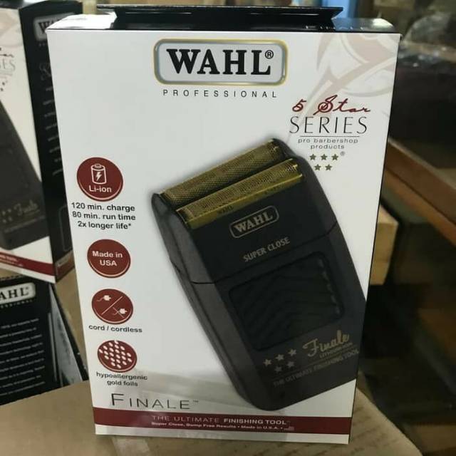 Shaver finale super close 5 Stars Original finishing botak licin kerok jenggot kumis ASLI