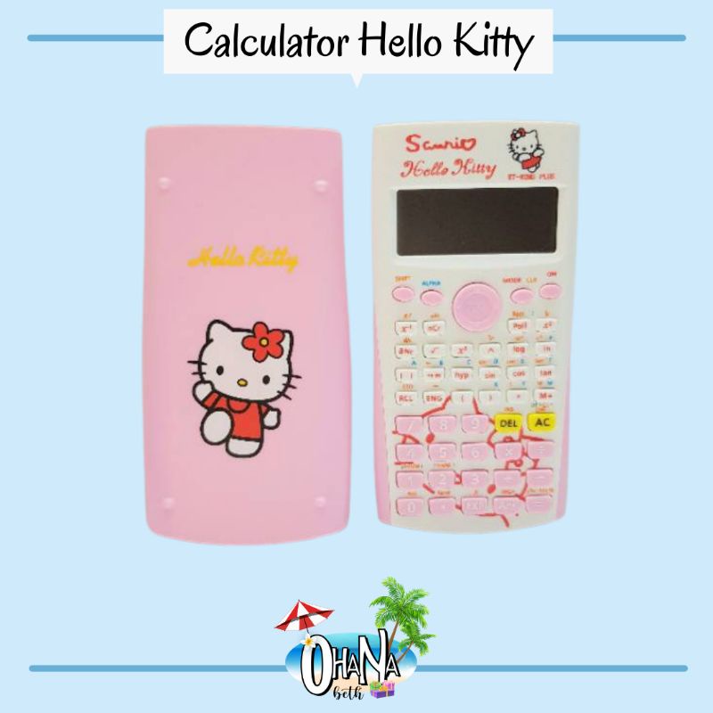 OHANABETH - KALKULATOR HELLO KITTY PINK