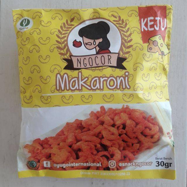 

Makaroni Ngocor Rasa Keju