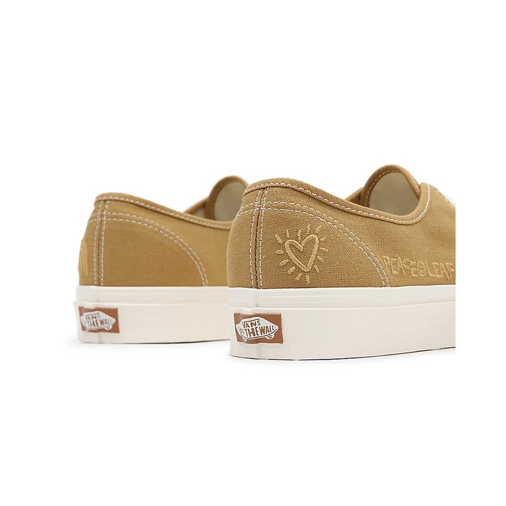 SEPATU VANS OFF THE WALL | AUTHENTIC ECO THEORY MUSTARD GOLD WHITE