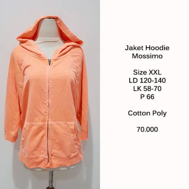Jaket Hoodie Mossimo