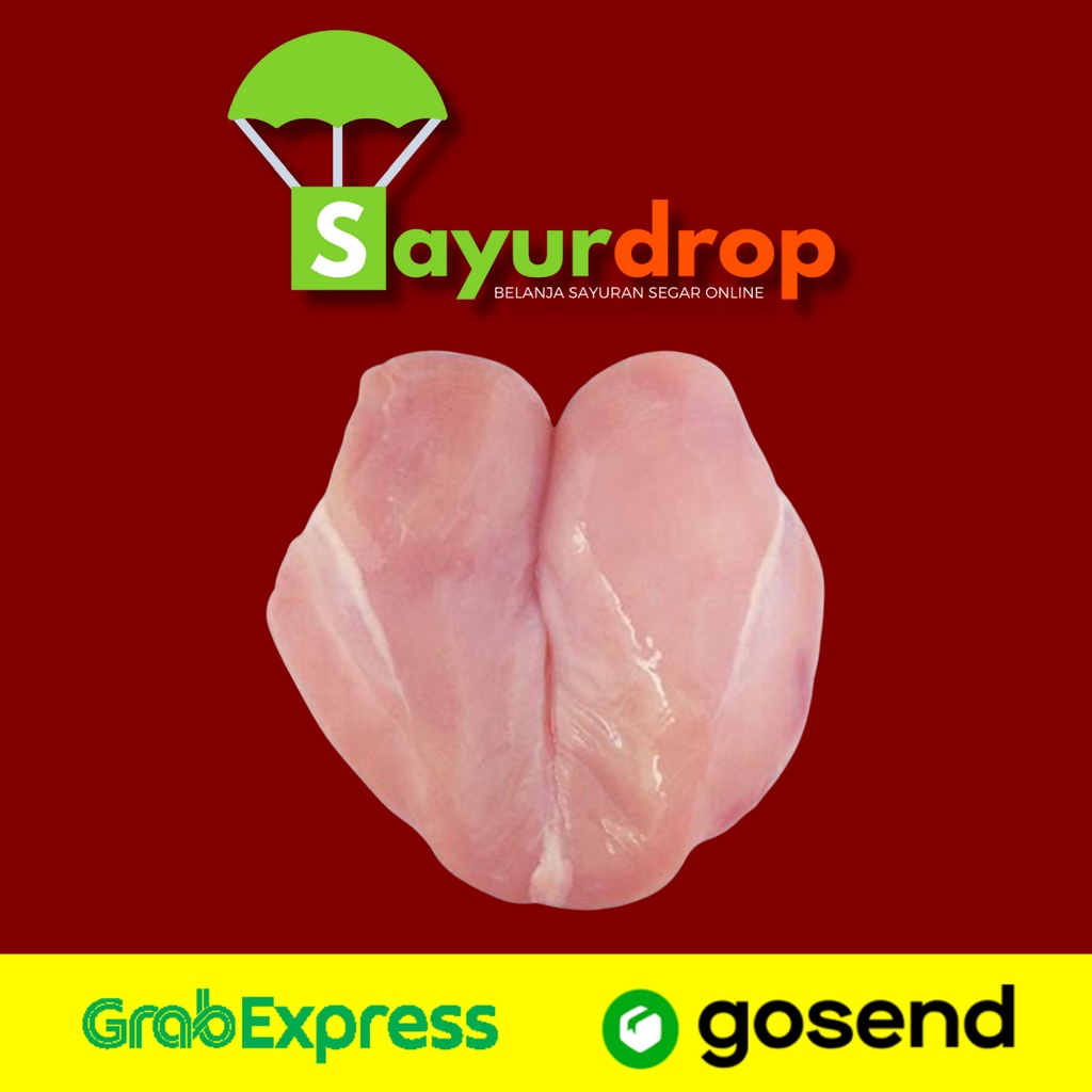 

Daging Ayam Dada 500 Gram - Segar Higienis - Instant/Same Day Delivery (Sayurdrop)
