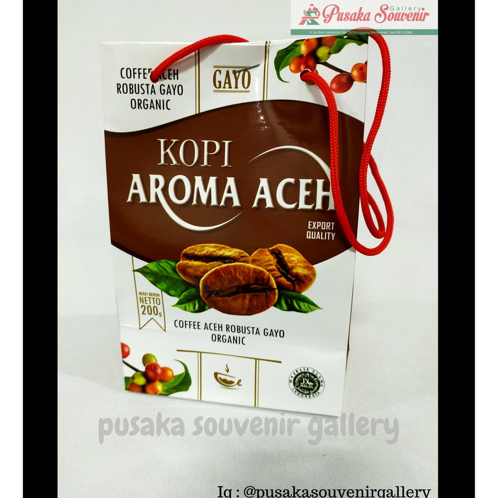 

KOPI ROBUSTA GAYO ACEH | Aroma Aceh Robusta 200 gr