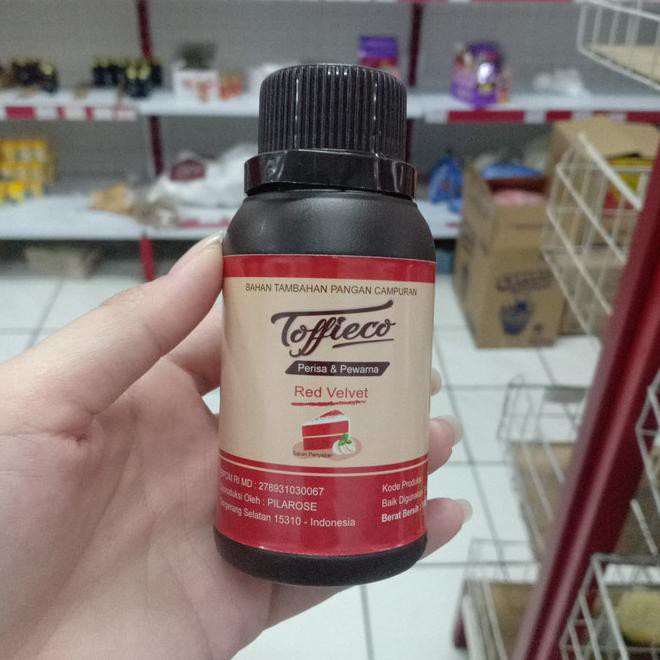 

Fykz Toffieco Red Velvet 100 Gram Perisa Rasa Pasta Tofiko Tofico Toefico Ncg0