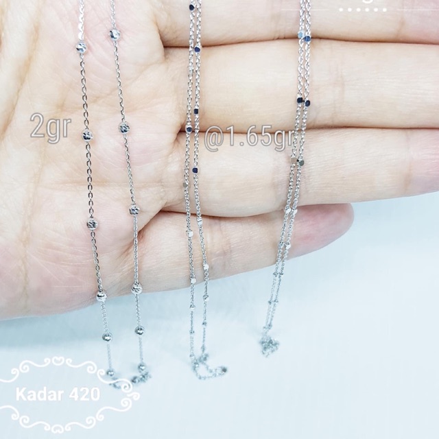 Kalung jedar emas asli