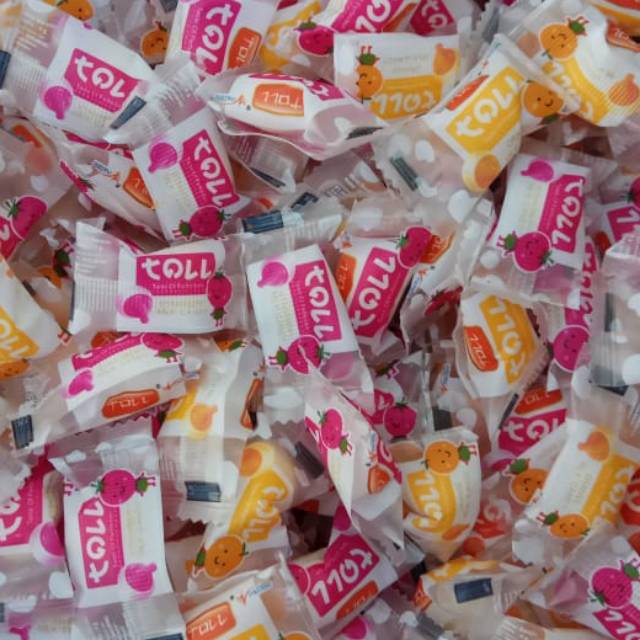 

Permen Toll rasa buah / 100gr