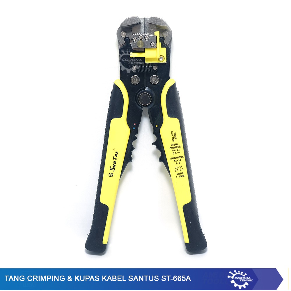 ST-665A Tang Crimping &amp; Kupas Kabel Santus