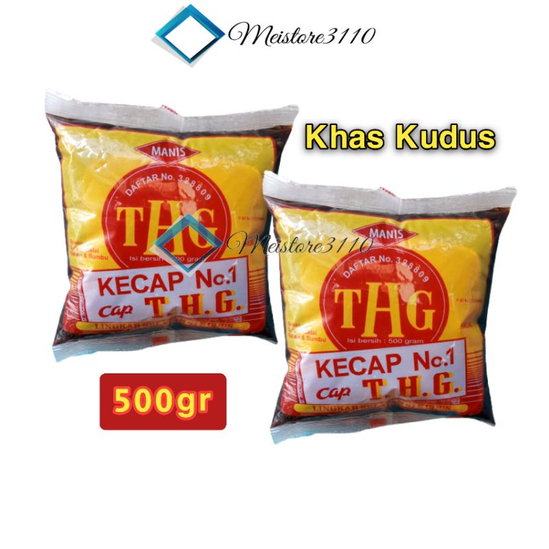 

Kecap THG Manis Asli Kudus Penyedap Rasa Khas 500gram