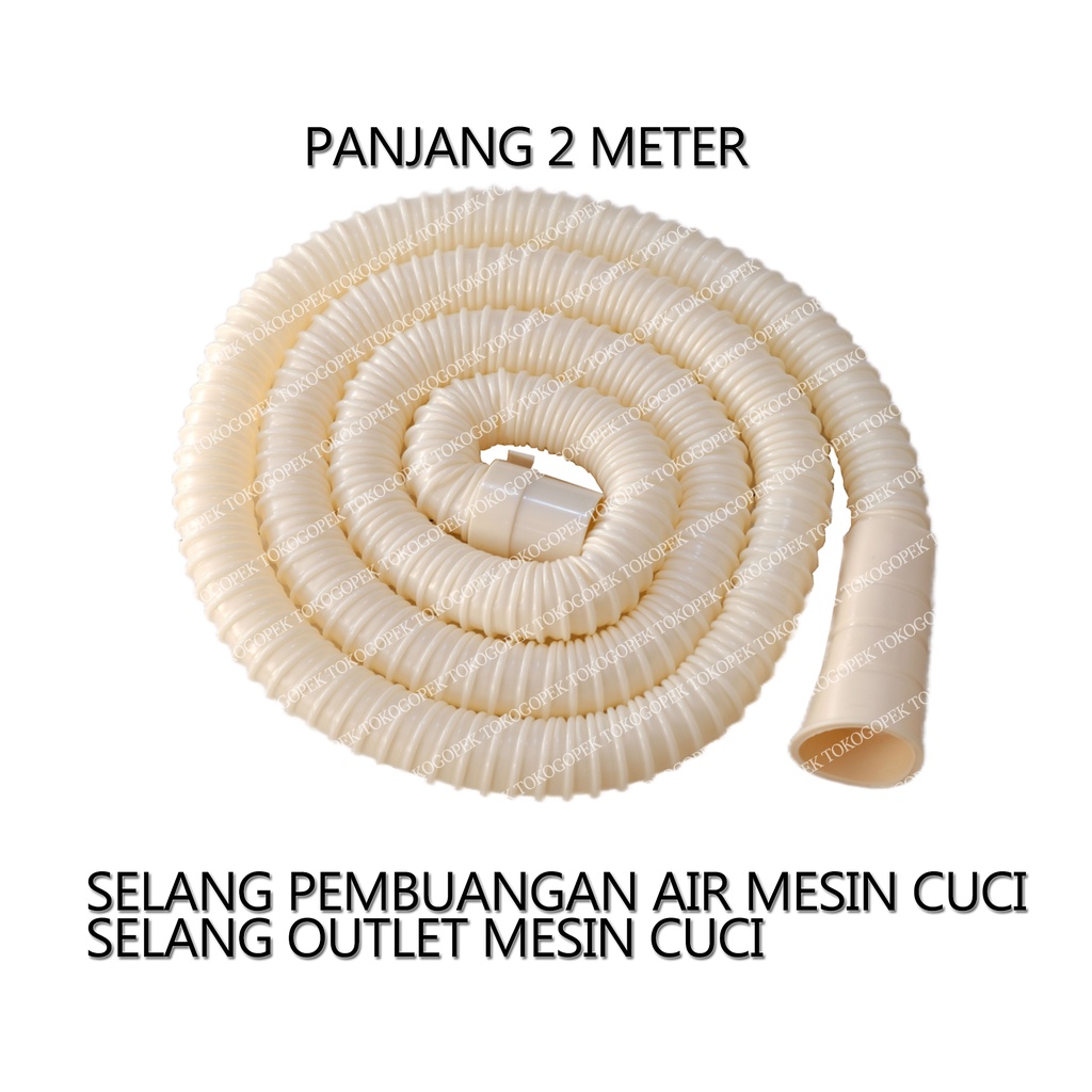 SELANG PEMBUANGAN AIR MESIN CUCI - SAMBUNGAN OUTLET FLEXIBLE