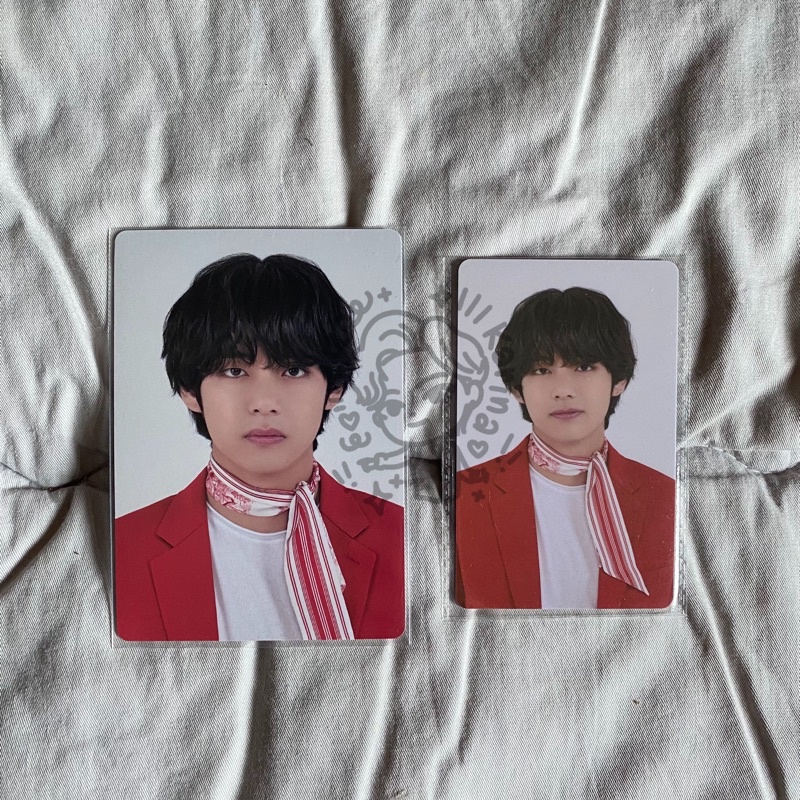 BTS Official Holo MOTS Acrylic Photocard Taehyung PC V Photo Ticket