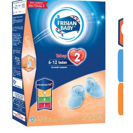 Frisian Baby Tahap 1 Usia 0-6 Bulan  Tahap 2 Usia 6-12 Bulan 750 Gr PRIMAMIL