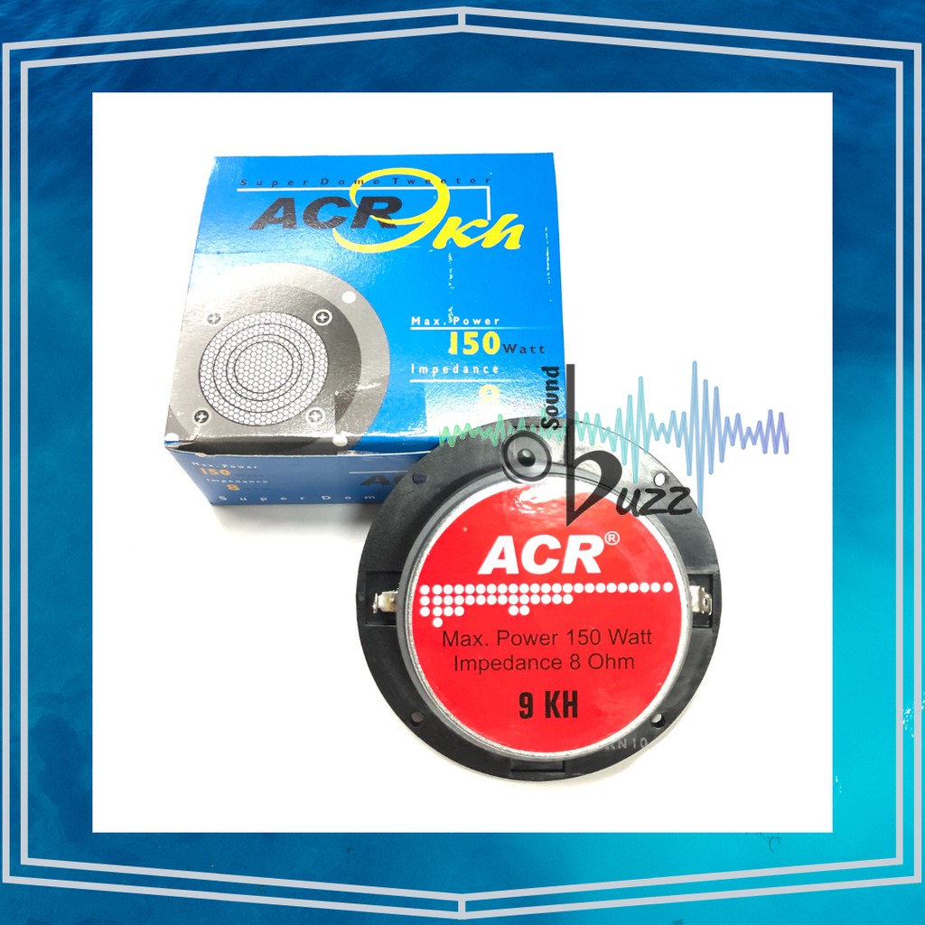Tweeter ACR 9 KH ACR Super Dome Tweeter KH 9 Magnet Besar