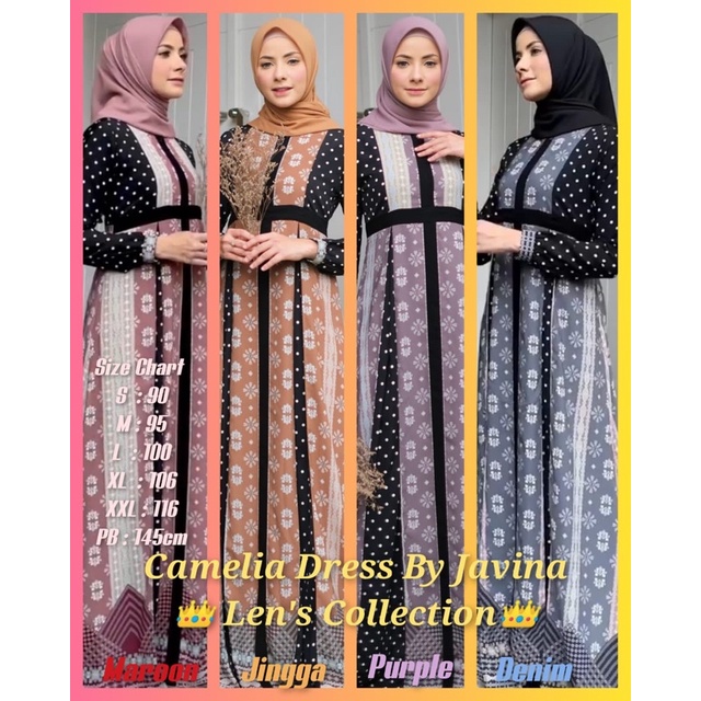 Camelia Polka  By Javina Official ORIGINAL