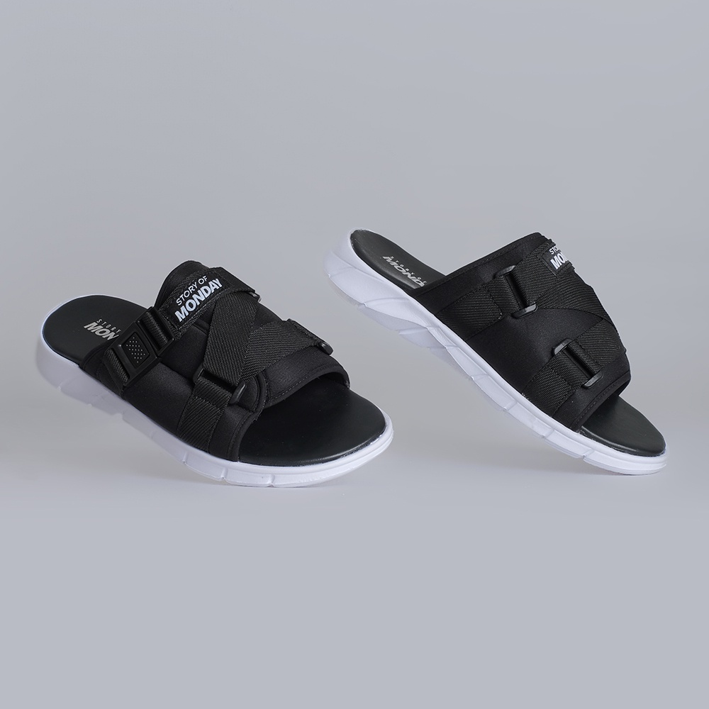 NOKO BLACK V2 |ManNeedMe x Monday| Sendal Pria Casual Sandal Gunung UNISEX ORIGINAL