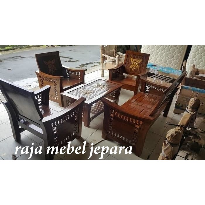 kursi tamu jokowi jati, kursi tamu minimalis, furniture