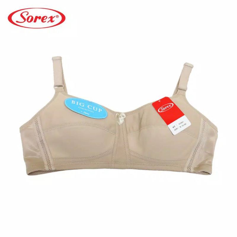 SOREX Bra BIG CUP Polos 01005 Bra Busa tipis tanpa kawat Original