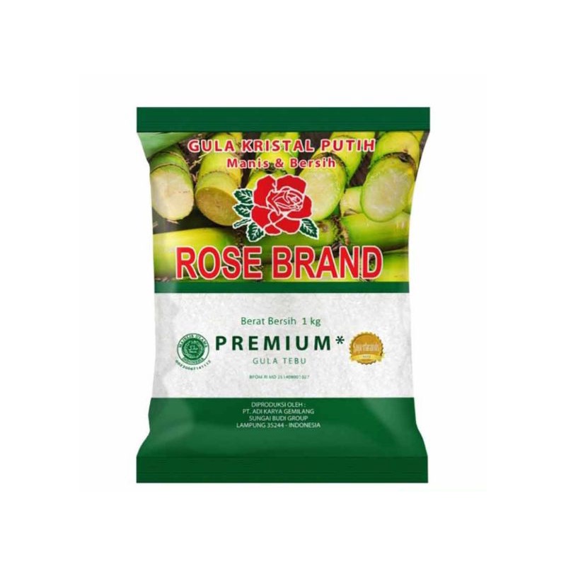 

gula pasir putih rose brand 1kg