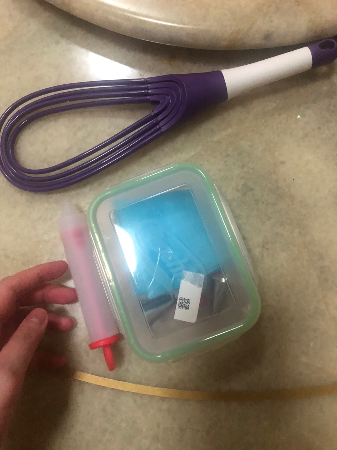 Pena Dekorasi Coklat Kue Bahan Silikon 4 Spuit Chocolate Deco Pen