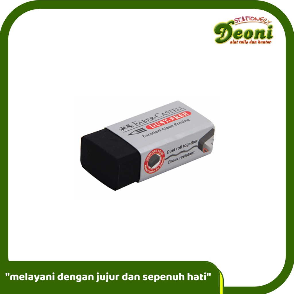

FABER-CASTELL Eraser Medium Black Penghapus