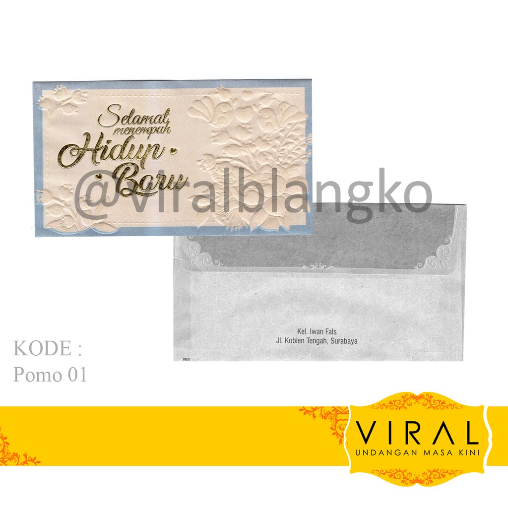

Angpau Uang Pomo Foil 01 Isi 50 Harga Murah