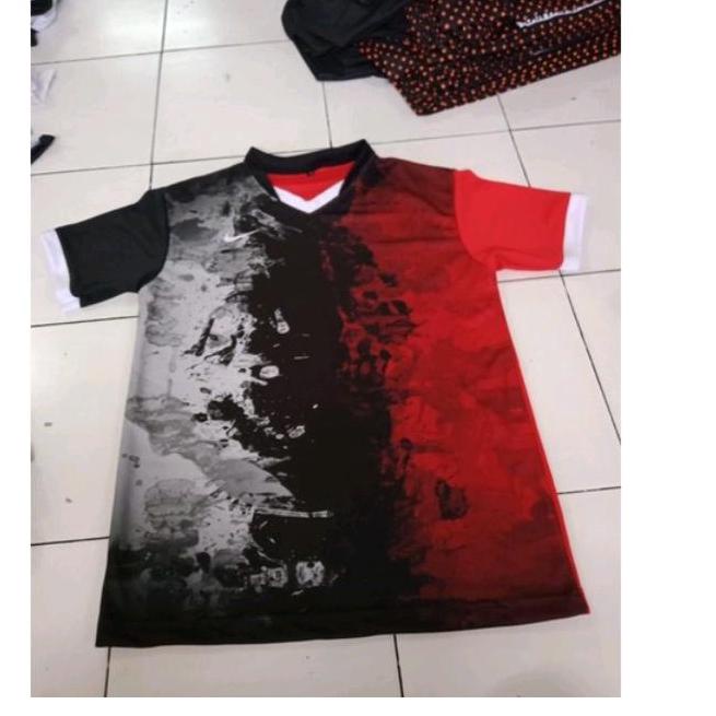 GROSIR DAN SATUAN SETELAN STELAN KAOS TIM TEAM JERSEY PRINTING CUSTOM NAMA, NO. PUNGGUNG READY STOCK