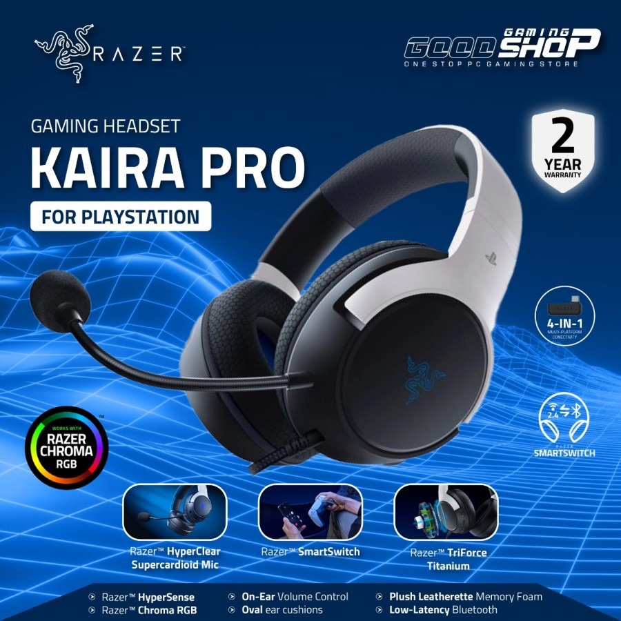 Razer Kaira Pro for PlayStation - Gaming Headset