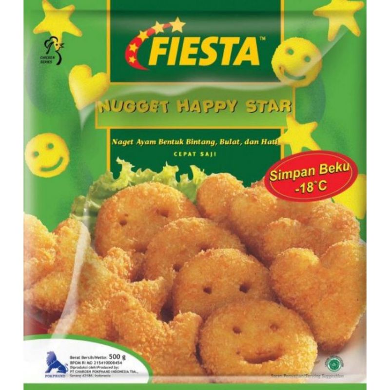 

Fiesta Nugget Happy Star 500gram